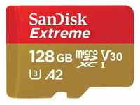 SanDisk 128GB Extreme microSD Speicherkarte (2022) 190MB/s & 90MB/s
