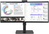 LG 34BQ77QC-B Business Monitor - Curved IPS Panel, USB-C, Webcam