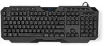 Nedis Gaming Tastatur deutsches Layout kabelgebundene Tastatur mit RGB-Beleuchtung