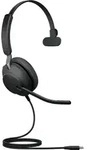 Jabra Evolve2 40 SE, Einseitiges Headset, Kabelgebunden USB-C-Anschluss, 3 Mikrofone,