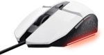 MAU Trust Gaming GXT109W FELOX Gaming Maus wei&szlig; Beleuchtete Gaming-Maus mit