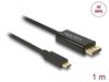 Delock Kabel USB Type-C auf HDMI, 4K 60 Hz 1 m, schwarz