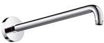 hansgrohe Brausearm 27413820 DN 15, 38,9 cm, brushed nickel