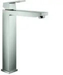 Grohe Eurocube Waschtischarmatur 23406DC0 supersteel, XL-Size, glatter K&ouml;rper, f&uuml;r