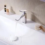 hansgrohe Tecturis E Waschtischarmatur 73014000 Ausladung 144mm, mit