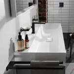 hansgrohe Tecturis E Waschtischarmatur 73023670 Ausladung 155mm, mit