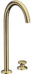 hansgrohe Axor One 2-Loch-Waschtisch-Armatur 48060990 Ausladung 165mm, mit