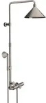 hansgrohe Axor Showerpipe 26020800 mit Thermostat, Kopfbrause 240 2jet,...