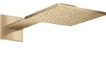 hansgrohe Axor Kopfbrause 35310140 mit Brausearm, brushed bronze