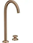 hansgrohe Axor One 2-Loch-Waschtisch-Armatur 48060310 Ausladung 165mm, mit
