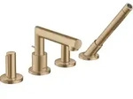 hansgrohe Axor Uno Fertigmontageset 45444140 4-Loch-Wannenrandarmatur, mit...