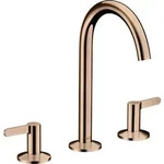 hansgrohe Axor One 3-Loch-Waschtisch-Armatur 48050300 Ausladung 140mm, mit