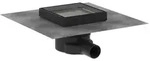 hansgrohe RainDrain Komplettset Punktablauf 56249800 150 x 150 mm, Edelstahl...