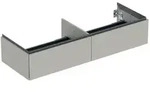 Geberit One Waschtisch-Unterschrank 505076007 133,2x50,4x47cm, 2 Schubladen,