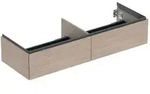Geberit One Waschtisch-Unterschrank 505076005 133,2x50,4x47cm, 2 Schubladen,