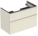 Geberit iCon Waschtisch-Unterschrank 502305JL1 88,8x61,5x47,6cm, 2 Schubladen, sand