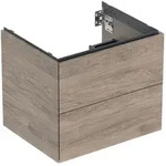 Geberit One Waschtisch-Unterschrank 505261006 59,2 x 50,4 x 47 cm, Nussbaum