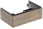 Geberit One Waschtisch-Unterschrank 505072006 74 x 50,4 x 47 cm, Nussbaum