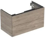 Geberit One Waschtisch-Unterschrank 505263006 88,8 x 50,4 x 47 cm, Nussbaum