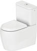 Duravit Qatego Stand-Tiefspül-WC-Kombination 2021090000 39x60cm, 6 l, Rimless, weiß