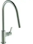 Ideal Standard Gusto K&uuml;chenarmatur BD408GN silver storm, mit hohem Rohrauslauf