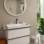 hansgrohe Tecturis S 2-Loch Waschtischarmatur 73353670 mit Ablaufgarnitur, CoolStart,