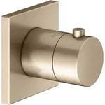 Keuco IXMO Brausethermostat 59553030002 Unterputz Montage, eckig, Bronze geb&uuml;rstet