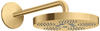 hansgrohe Axor One Kopfbrause 48491250 mit Brausearm, 1jet, brushed gold optic