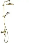 hansgrohe Axor Montreux Showerpipe 16572990 mit Thermostat, Kopfbrause, 240mm, 1jet,