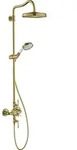 hansgrohe Axor Montreux Showerpipe 16572950 mit Thermostat, Kopfbrause, 240mm, 1jet,