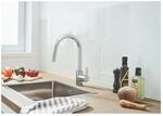 Grohe Feel K&uuml;chenarmatur 31486DC1 supersteel, hoher Auslauf, mit Dual-Sp&uuml;lbrause