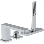 hansgrohe Tecturis E 3-Loch-Wannenrandarmatur 73443000 mit sBox, chrom