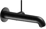 Keuco Ixmo Einhebel-Waschtischmischer 59516371201 Ausladung 225 mm, schwarz matt,