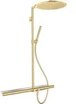 hansgrohe Axor Showerpipe 27984250 mit Thermostat 800, Kopfbrause 350 1jet,...