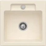 Villeroy und Boch Siluet Fl&auml;chenb&uuml;ndige Sp&uuml;le 33452FFU mit Ablaufgarnitur und