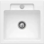 Villeroy und Boch Siluet Fl&auml;chenb&uuml;ndige Sp&uuml;le 33452FRW mit Ablaufgarnitur und