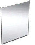 Geberit Option Plus Square Lichtspiegel 502781141 60 x 70 cm, schwarz matt/Aluminium