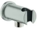 Grohe Wandabgangsbogen 26658DC0 1/2", mit Wandbrausehalter, runder Rosette,