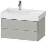 Duravit XSquare Waschtisch-Unterschrank XS416800707 78,4x39,7x46cm, 2 Schubk&auml;sten,