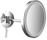Emco Pure LED-Rasier-/Kosmetikspiegel 109406008 &Oslash; 203 mm, rund, Vergr&ouml;&szlig;erung