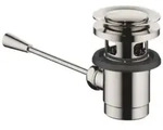 Dornbracht Ablaufgarnitur 10300970-08 1 1/4", mit Kniehebel 185 mm, platin