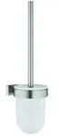 Grohe Essentials Cube WC-B&uuml;rstengarnitur 40513DC1 supersteel, Wandmodell,...