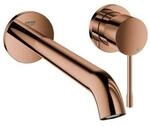 Grohe Essence Fertigmontageset 29193DA1 Unterputz-2-Loch-Waschtischmischer, Ausladung