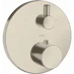 hansgrohe Axor Uno Fertigmontageset 38720820 Unterputz-Thermostat, mit Ab- und