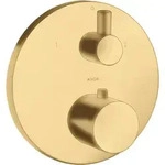 hansgrohe Axor Uno Fertigmontageset 38720250 Unterputz-Thermostat, mit Ab- und