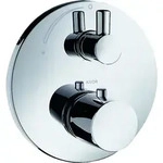 hansgrohe Axor Uno Fertigmontageset 38700330 Unterputz-Thermostat, mit...