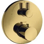 hansgrohe Axor Uno Fertigmontageset 38700990 Unterputz-Thermostat, mit...