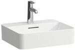 Laufen Val Waschtisch-Schale H8122807571081 45x38cm, wei&szlig; matt, mit &Uuml;berlauf,...