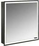 Emco prime Unterputz-Lichtspiegelschrank 949713569 600x730mm, 1 T&uuml;r, Anschlag links,