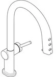 hansgrohe Aqittura M91 K&uuml;chenarmatur 76839800 SodaSystem 210, Ausziehauslauf,